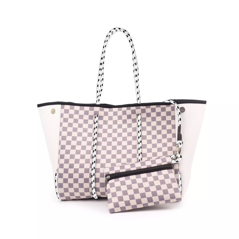 Check Me Out Neoprene Tote Bag